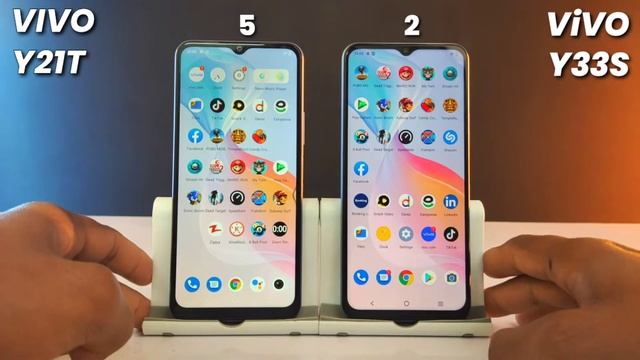 Vivo Y33S VS Vivo Y21T | Comparison & Speed Test | Snapdragon 680 VS Helio G80 смотреть онлайн