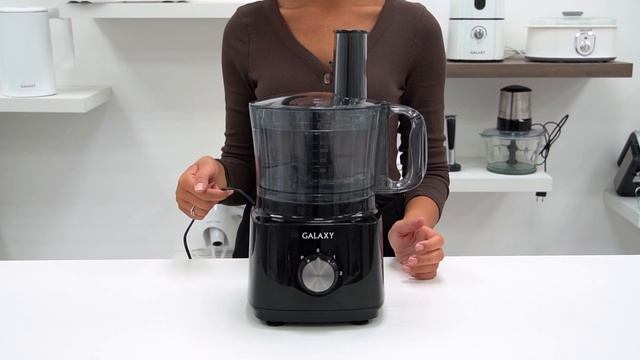 Обзор. Кухонный комбайн GALAXY GL2305 смотреть онлайн