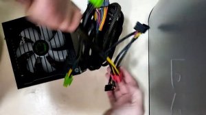 Распаковка и установка блок питания GameMax VP-800-RGB 800W