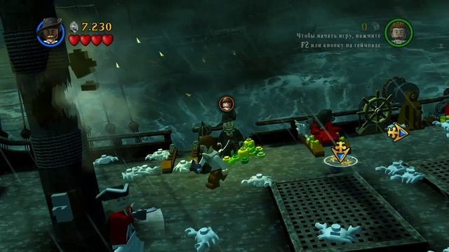 КАЛИПСО Lego Pirates of the Caribbean Прохождение #15 смотреть онлайн