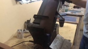 Changing Sand Belt of Scheppach BTS900 belt grinder (similar to most grinders)