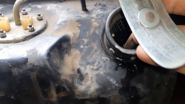 Защита бензобака от слива бензина . ВАЗ 2107 Класика. смотреть онлайн