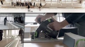 Аккумуляторная пила TS 55 Festool