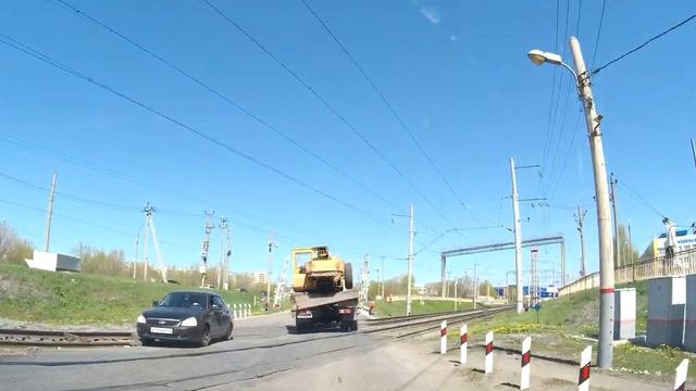 Дорога г. Вольск - г. Сызрань - г. Ульяновск. 7 мая 2022 г. смотреть онлайн