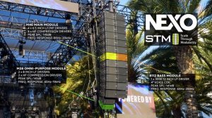 NEXO STM Line Array and more at NAMM 2022