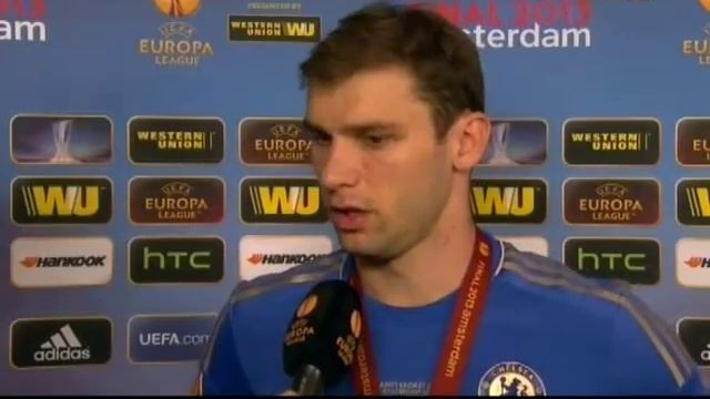 Послематчевое интервью Бранислава Ивановича на русском языке 15.05.2013 смотреть онлайн