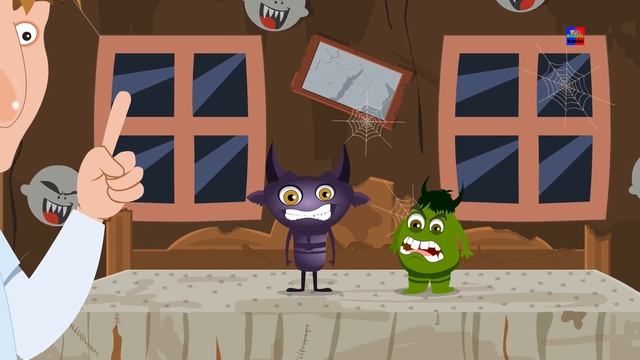 пять маленьких монстров | детские стишки | дети музыка | Preschool Rhymes | Five Little Monsters смотреть онлайн