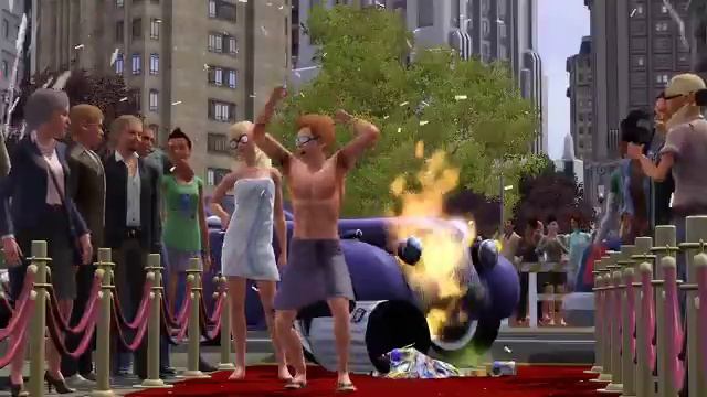 Пародия на королевскую свадьбу от The Sims 3 смотреть онлайн