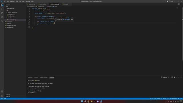 Discord.JS v14 || #2 Event handling