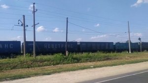 Грузовой поезд в г. Сасово