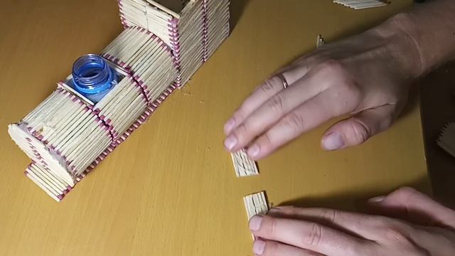 Паровоз своими руками из спичек смотреть онлайн