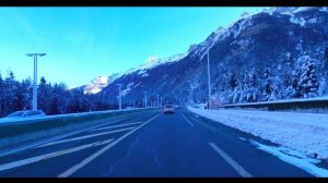 Driving in French Alps | Chamonix-Mont-Blanc Drive | The Most Beautiful Ski Town [4K HDR]