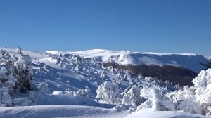 Крым. Поход на Беседку ветров зимой