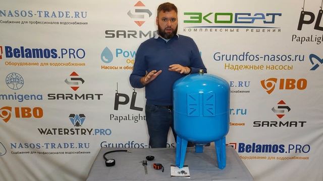 Обзор гидроаккумулятора Belamos 80VT смотреть онлайн