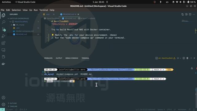 Install and run NextCloud (NAS) with Docker in 10 minutes #nas #docker #nextcloud @ioinfinity смотреть онлайн