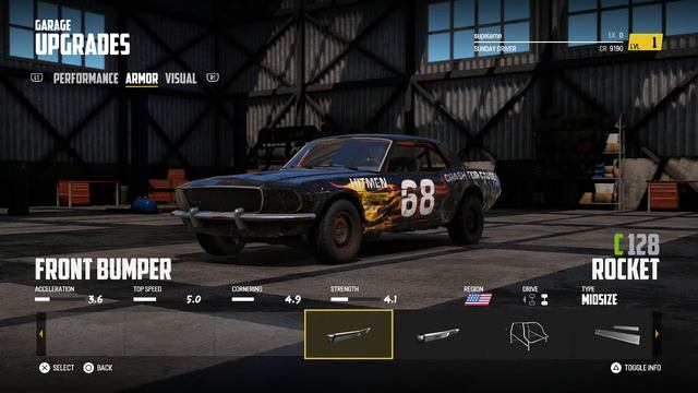 Wreckfest First Car Upgrade List смотреть онлайн