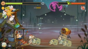 Swamp Attack, прохождение 63 испытания, вся игра пройдена