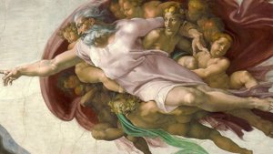 Сотворение Адама, Микеланджело Буонарроти