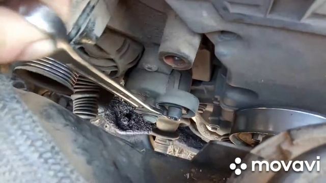 форд Мондео 2...установка компрессора кондиционера...замена подшипника...замена ремня генератора... смотреть онлайн