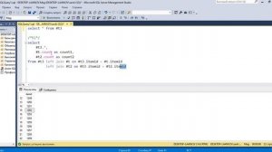 2. T-SQL MS SQL SERVER Сравнение двух таблиц с помощью LEFT JOIN и FULL JOIN