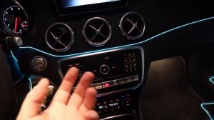 Китайский Тюнинг - Подсветка салона в Mercedes GLA с ALIEXPRESS