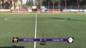 U-14 AFA Olaine - Liepājas FS (Latvijas Jaunatnes Čempionāts 2020)