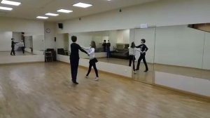 танец Ча-ча-ча（урок 5）Dance Cha-Cha-Cha(leson 5)