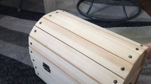 ДЕРЕВЯННЫЙ СУНДУК СВОИМИ РУКАМИ КАК НА WILDBERRIES.