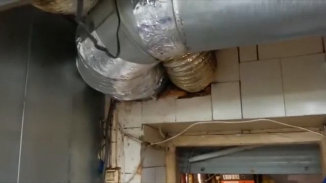 Очистка вентиляции на объекте общепита. смотреть онлайн