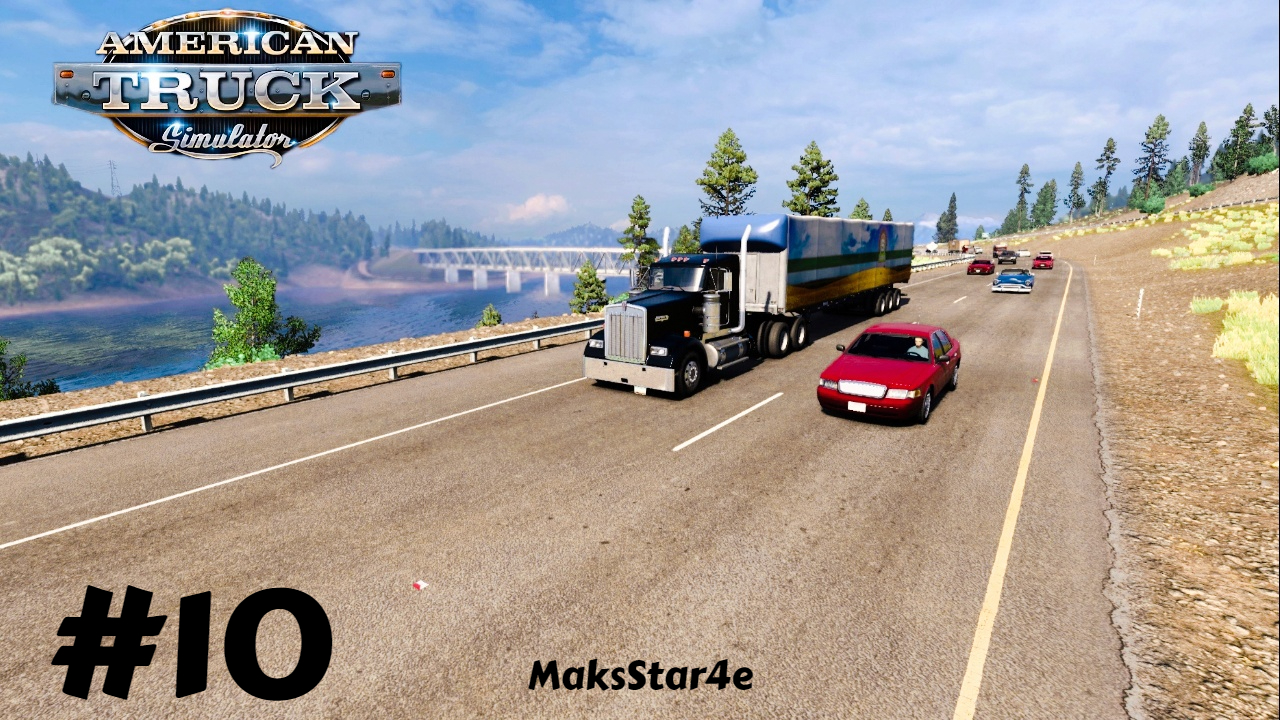 American Truck Simulator - #10 Сакраменто (CA) - Портленд (OR)