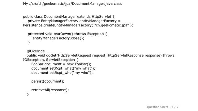 MySQL : JPA mapping: "QuerySyntaxException: foobar is not mapped..." смотреть онлайн