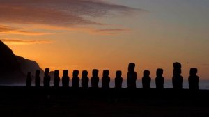 Easter Island in 4K - 1 hour of Peaceful Relaxing Music