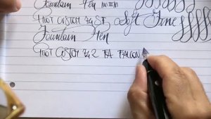 Comparativa Pilot Falcon vs Justus 95 vs Custom 742 FA falcon nib