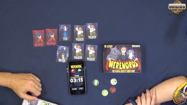Werewords — game preview at Origins Game Fair 2017 смотреть онлайн