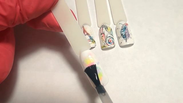 Дизайн рисунка на ногтях в технике tattoo. Ананас. смотреть онлайн