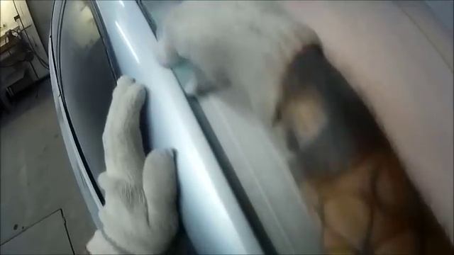 Серебряная машина. Перекрытие лаком по герметику. Голова кружится смотреть онлайн