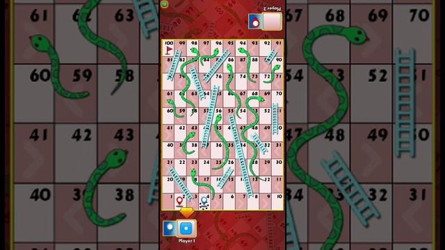 Snake and ladders 2 player | Ludo king snake and ladder 2 player match | Snake ladder game 2022(3)