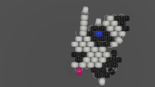 Марафон Плетения Бисерных Бабочек. Бабочка №4 - Панда. Бисерный Мульт. смотреть онлайн