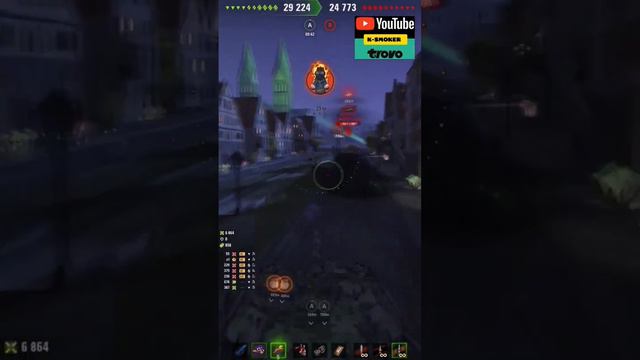 #worldoftanks #миртанков #blitz #игры #gaming #бабаха #моды #bz176 #caliban #линияфронтаwot