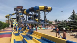 Анапа. Аквапарк «ЗОЛОТОЙ ПЛЯЖ"