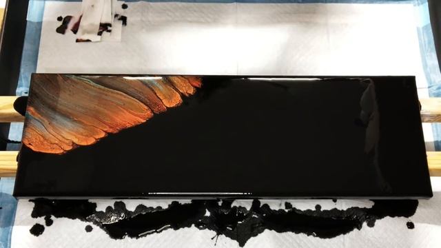 Beautiful Mermaid's Tail Acrylic Swipe, Acrylic Pour Painting, Art Tutorials смотреть онлайн