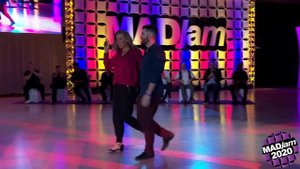 Improv West Coast Swing - Ben Morris & Brandi Guild - MadJam 2020 Champions Jack & Jill 2nd Place