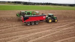 Как УБИРАЮТ КАРТОФЕЛЬ в Развитых Странах, самоходный картофелеуборочный комбайн