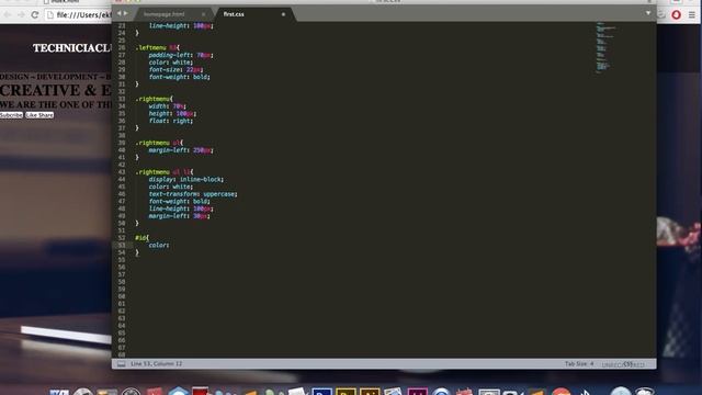 Professional Website Template Design Using HTML5,CSS3 ( Complete Video ) #Must_Watch