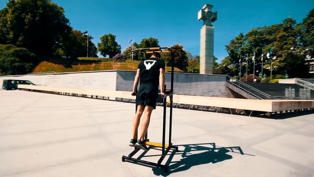 Обзор Напольного турника. Мега-Универсальный тренажёр. смотреть онлайн