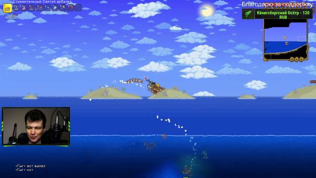 Terraria прохождение в коопе со зрителями. Боссы хардмода смотреть онлайн