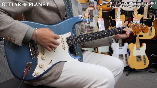 【SOLD】MBS 1969 Stratocaster Journeyman Relic -Lake Placid Blue- by Vincent Van Trigt смотреть онлайн