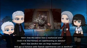 GACHA LIFE Devil may Cry React to Doom (English/Português)