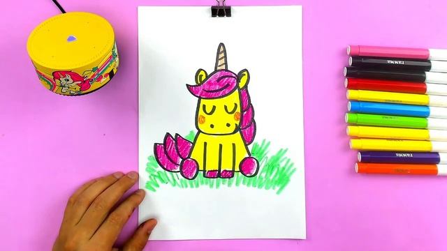 Единороги и АЛИСА колонка ? РыбаКит папа рисует смотреть онлайн