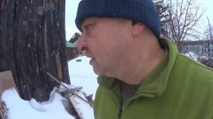 Копаю погреб зимой часть 4